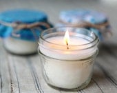 Soy Mason Jar Candle Making Kit for Wedding Favors (Makes 50)