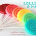 Handmade SOAP Vintage Swirl LOLLIPOPS make the cutest favors, Set of THREE Spa party favors circus party candyland party or Girls Day Favors