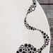 Hand Drawn Plate - Black and White Dinner Plate, A Kraken Meal,