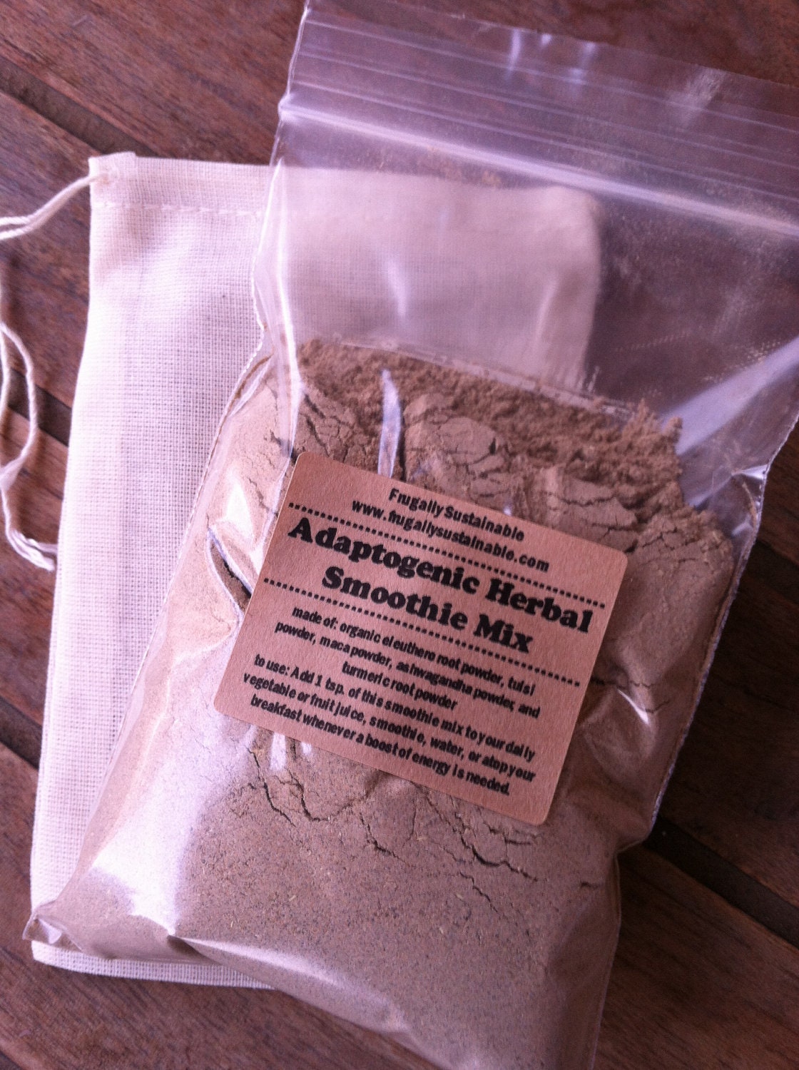 Adaptogenic Herbal Smoothie Mix -- Sample