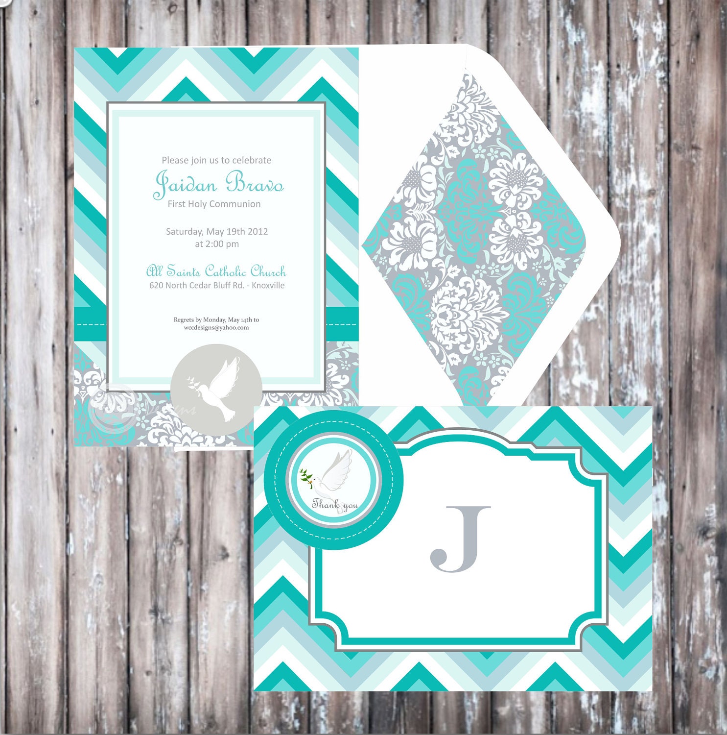 DOVE FIRST COMMUNION Invitation - First Communion Party Invitation - First Communion Invitation Il_570xn