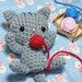 Crochet amigurumi pattern PDF - Kitty cat doll