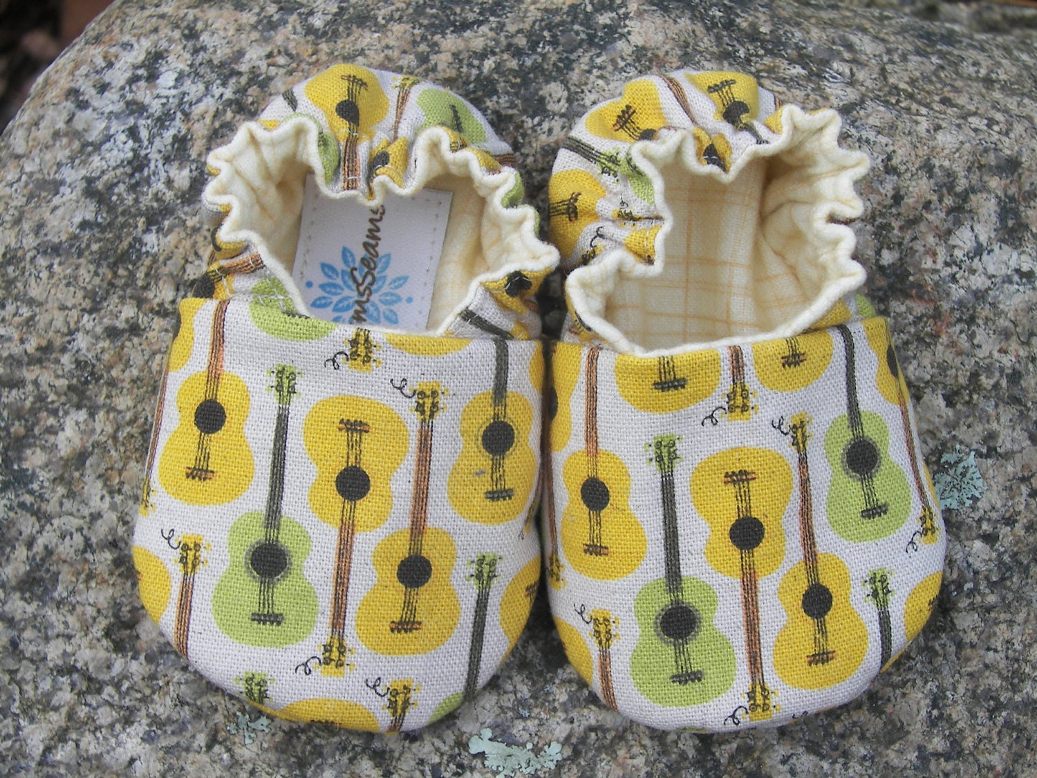 Guitars Baby Shoes-Acoustic guitar-Rock and Roll-Folk-Blues