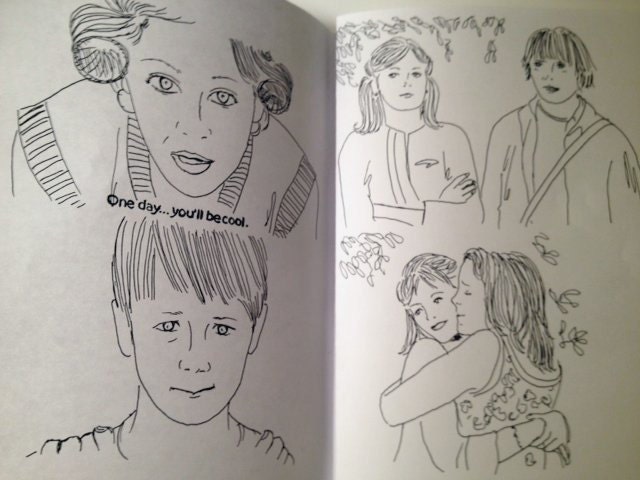 Almost Famous - Book/ zine illustrations.
