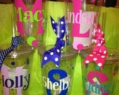 Personalized  Tumbler 20 oz. w/Straw BPA Free  Birthday, Christmas, Holiday, Teacher, Nurse, Bacherlorette, Favor