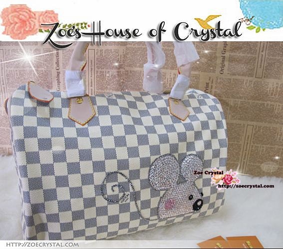 Casual Sales - Unique LITTLE MOUSE PURSE made of Crystals
