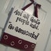 And All God's People Said... Handpainted Sign