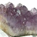 Amethyst Crystal Cluster in Banded Matrix