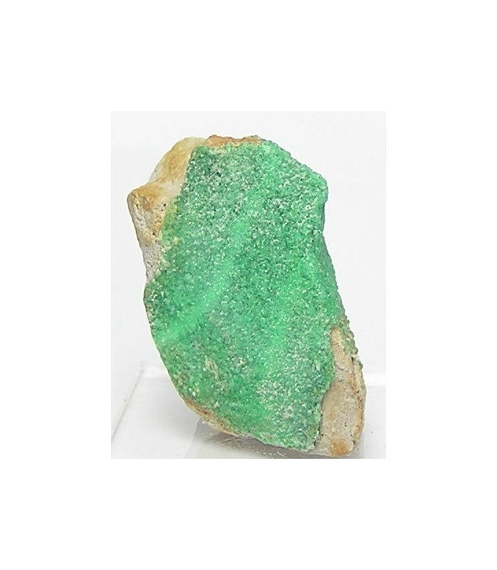 Druzy Green Variscite on Rock from Arkansas
