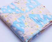 Kittens and Pinwheels Baby Quilt
