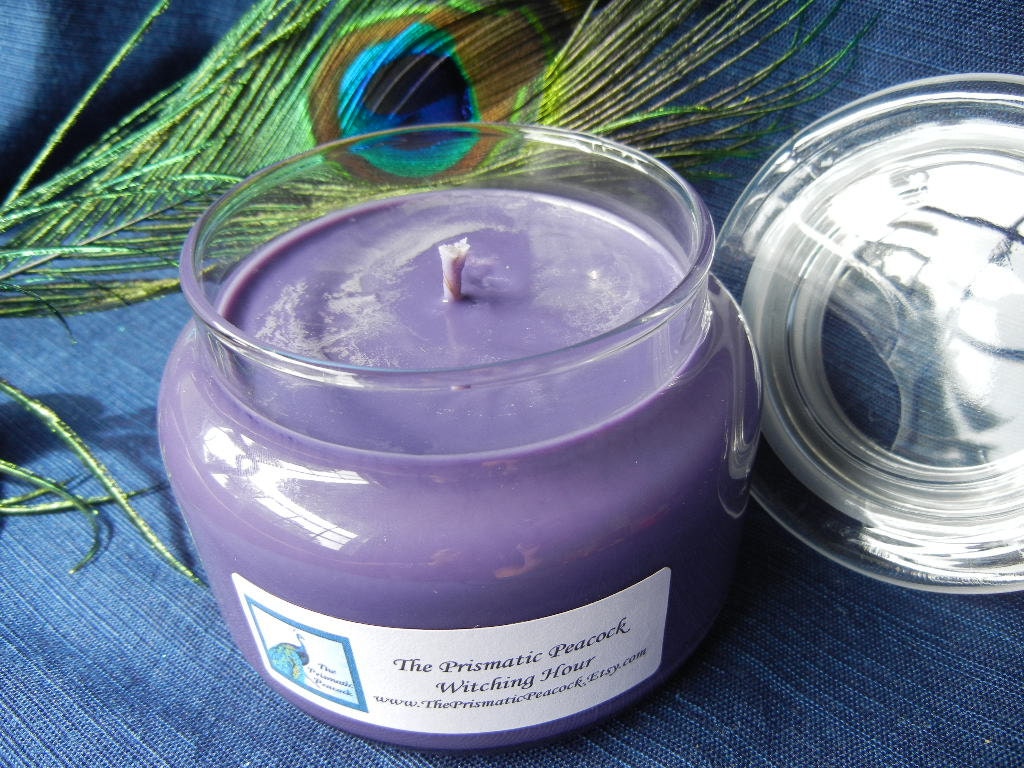 Hand Poured Soy Candle Witching Hour Scented 12oz