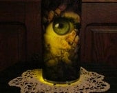 Green Eye Candleholder