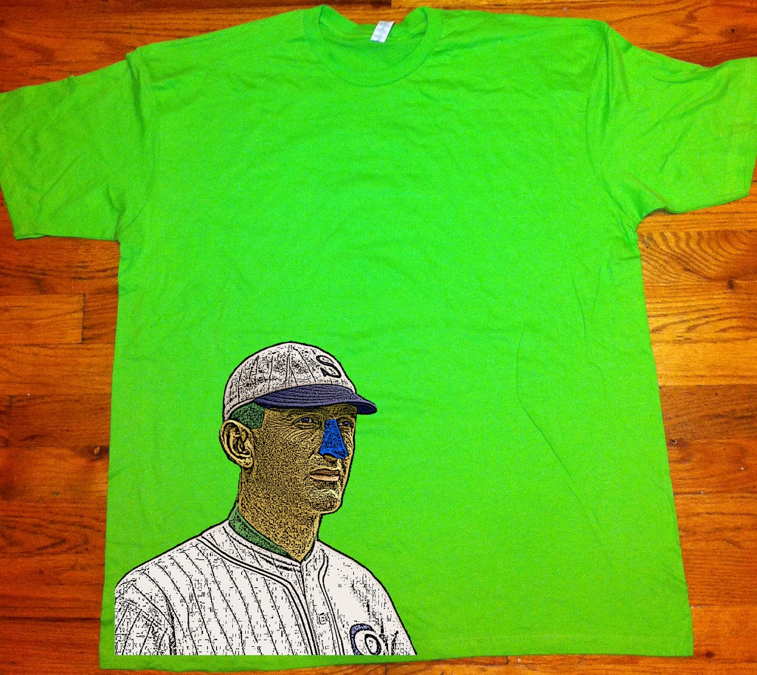 Shoeless Joe Jackson Chicago White Sox Men's Alstyle Tee Shirt Culture Cloth Zinc Collection