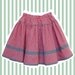 Girl's Gingham Skirt