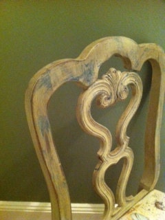 Coastal Chic Heavy Distressed Chair