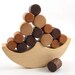 Wooden Balancing Toy Game by Bannor Toys - Balancing Wooden Stacker