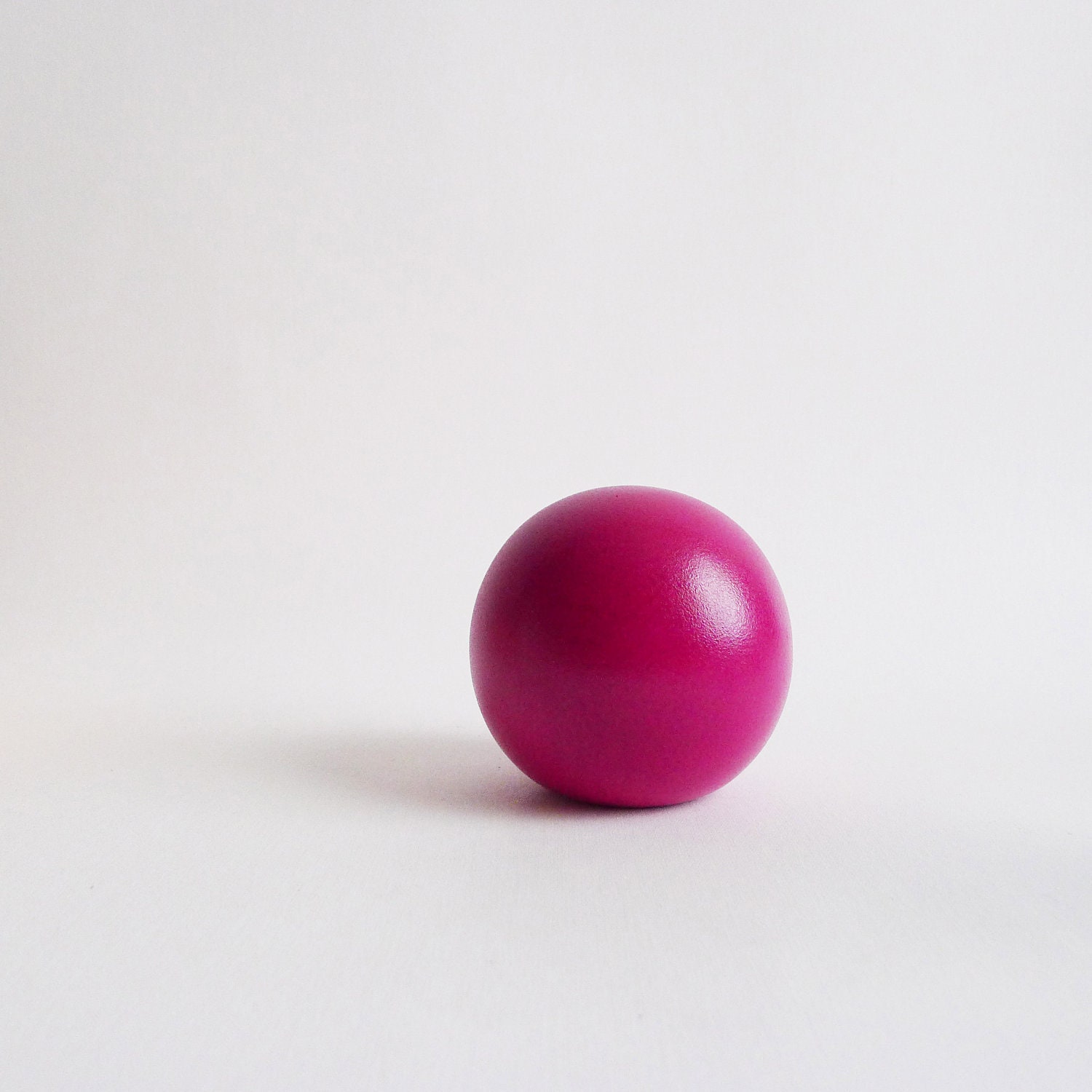 Colour Drop / Colour Pop /Globe Ornament by Trash Things Raspberry