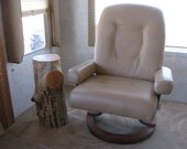 Natural Reclaimed Alligator Juniper Stump Pedestal/ End Table