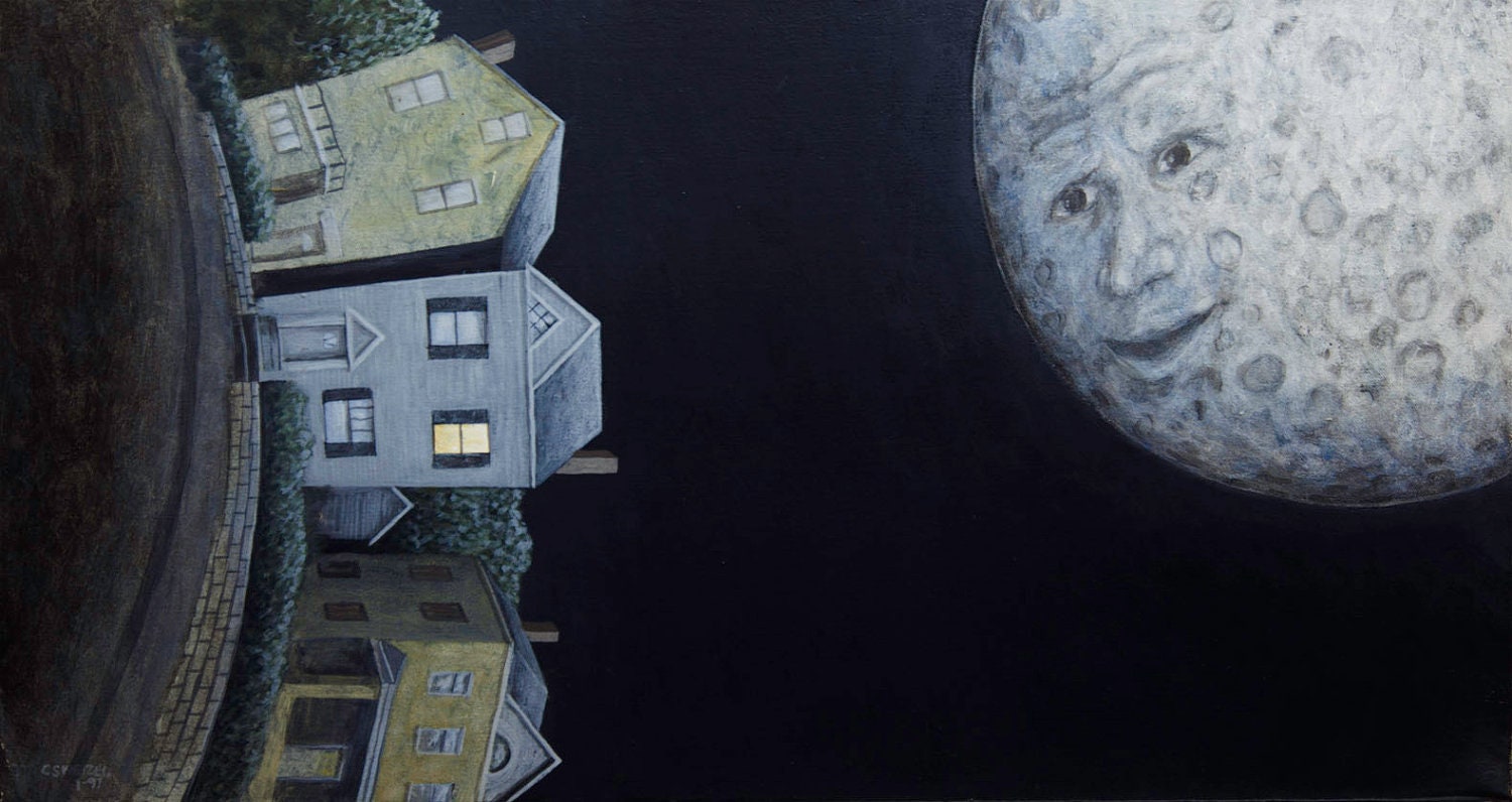 Mr. Moon Archival Print
