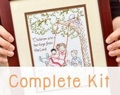 Psalm 127 Sampler - Complete Embroidery KIT