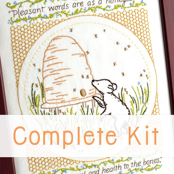Pleasant Words - Complete Embroidery KIT