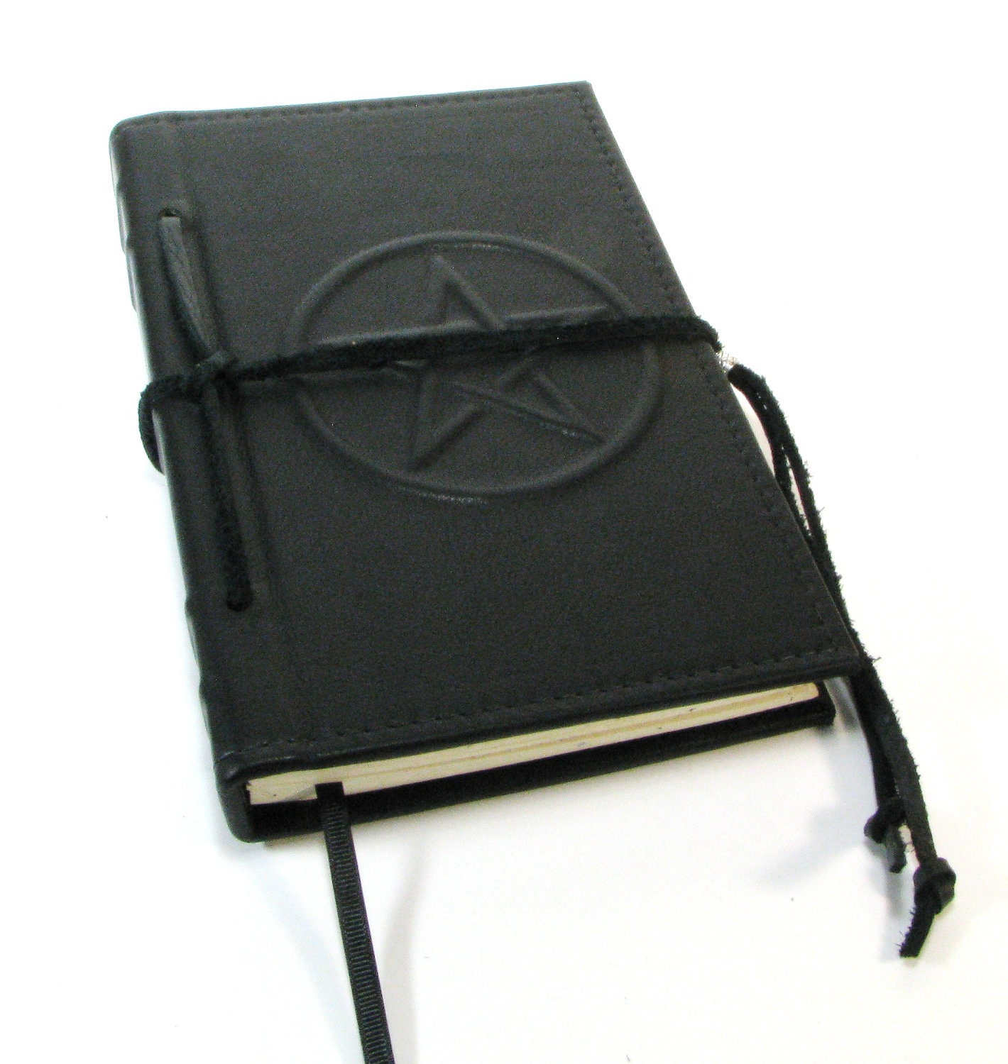 Blank Leather Book