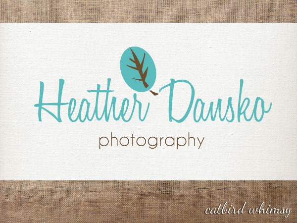 Premade logo and watermark for photographers or small businesses