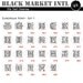 Wax Seal Stamp, custom seal wax letter font set STP-EUR