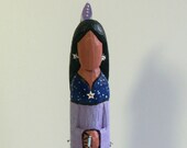 Dream Spirit Native American Indian faceless folk primitive doll collectable