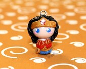 Wonder Woman Chibi Charm
