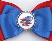 Buffalo Bills. Buffalo Bills Bow. Buffalo Bills Hair Bow. Bills Bow. Bills Hair Bow. NFL. Football Fans. Bills Fans.