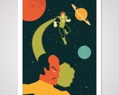 Green Power Ring - 18x24 Art Print