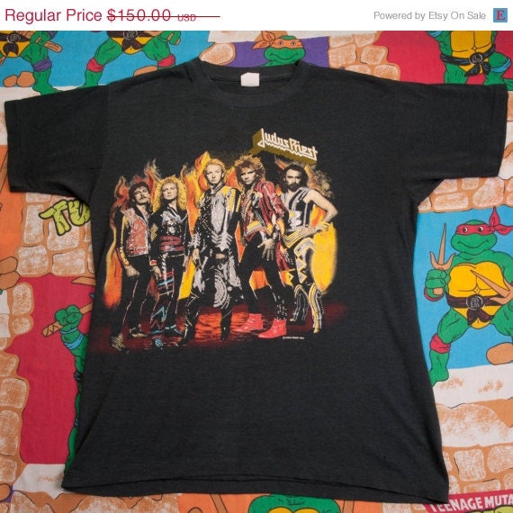 20% OFF JUDAS PRIEST "Fuel For Life" Size M metal T-Shirt