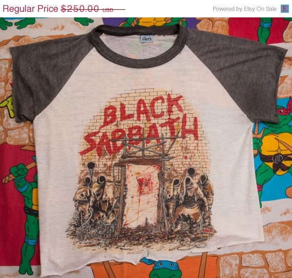 20% OFF BLACK SABBATH "Mob Rules Tour" Size: L T-Shirt Ozzy