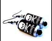 Poison Earrings Skull & Crossbones