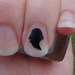 Darth Vader Nail Art Decals Symbol Logo Set of 20 Vinyl Stickers Applique Manicure Pedicure Party Event Accessories