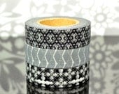 Shades of Morocco Washi Tape - Black