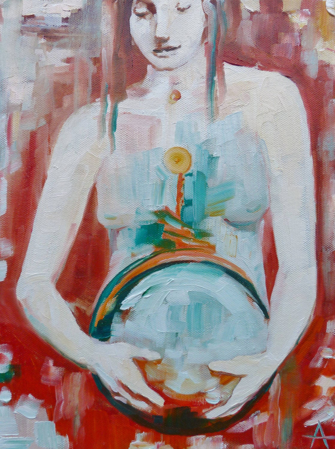 Return to Birth Painting