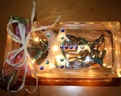 Night Light Dragonfly Hand Etched Jewels Special Room Lighting
