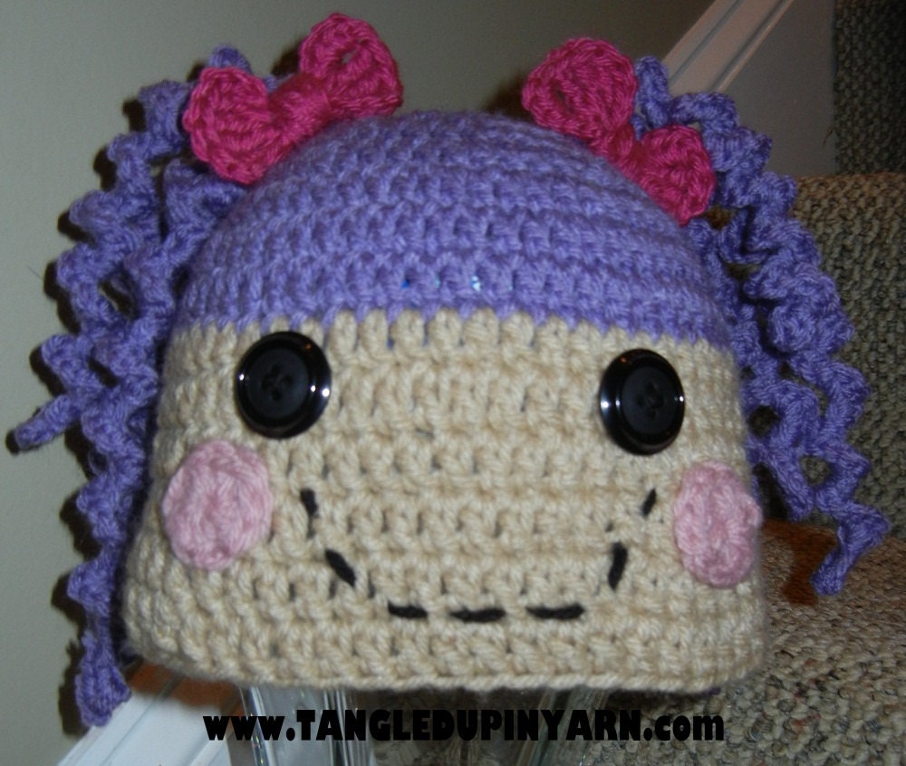 Lalaloopsy inspired Hat MADE to ORDER Child/Tween