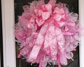 Mesh Baby Shower Wreath