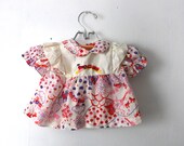Vintage 1970s BABY GIRL Hippie Train DRESS