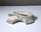 Vintage Ceramic Toes Ashtray