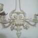 Vintage Shabby Chic Provincial Candle Wall Sconce By Hermina's Cottage