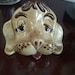Cute Set of Vintage Ceramic Puppy Dog Eyeglass Holder/Rest