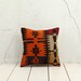 16 x 16 Throw Pillow Decorative Pillow Accent Pillow Bohemian Pillow Vintage Kilim Pillow Cover Old Cushion Retro Pillow - 02384-59