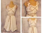 Cocoa Corset Dress Short Ivory Wedding Bridal Gown Womens Custom Rose Hem