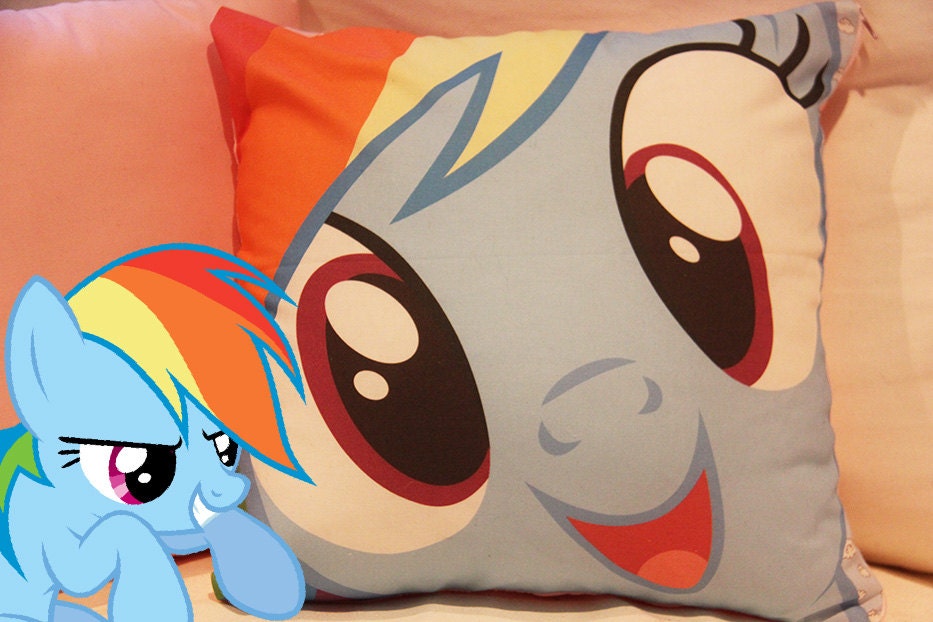 My Little Pony Pillow - Rainbow Dash