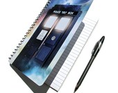 TARDIS Dr. Who Notebook Journal Diary The Doctor UpCycled
