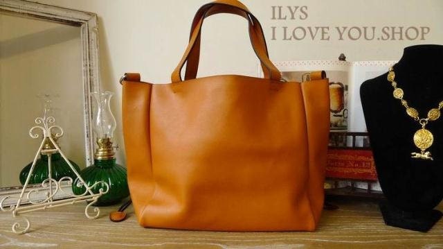 Large Leather Tote Bag - Shopper Bag - Handbag - Messenger Bag - Leather Briefcase - Ipad Bag - Leather Satchel in Vintage Yellow Brown